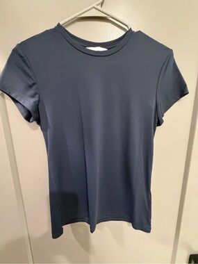 H&M Short Sleeve Crewneck Tee - Blue